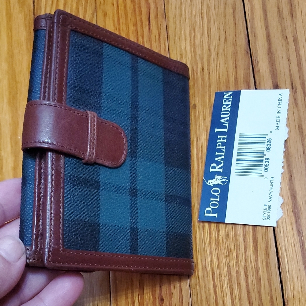 Polo by Ralph Lauren Brown Leather Bifold Wallet